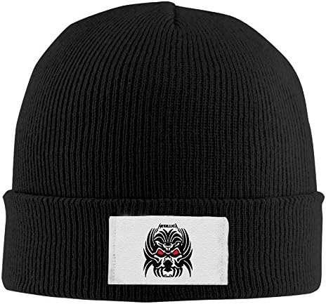 Fashion Cool Metallica Heavy Metal Band Beanie Hat Skull Cap Black