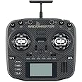 Radiomaster Boxer Max Version with CNC AG01 Hall Gimbals Carbon Fiber 2.4G 16ch Transmitter Remote Control ExpressLRS Mode 2 (ELRS-Black)
