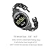 Lwsengme 20mm Quick Release Stainless Steel Bracelet for Men Women Samsung Gear S2 Classic(SM-R732)& Huawei Watch 2 Smart Fitness Tracker