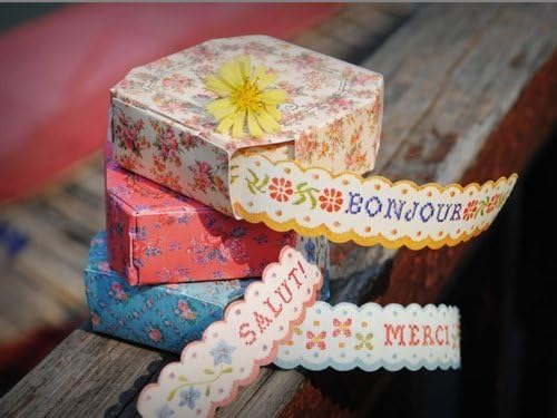 10 Rolls Paper Sticker Scrap Booking Adhesive Deco Cartoon Tape Scrapbooking