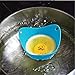 Silicone Egg Poacher Cups – Set of 6 Cooking Perfect Poached Eggs – Microwave or Stovetop Egg Cooker (Random Color)