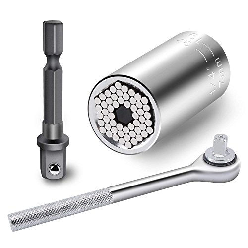 xinrirong 1/4''3/4'' (719mm) MultiFunction Ratchet Wrench Power