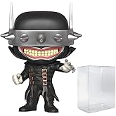 POP DC Heroes: Dark Nights Metal - The Batman Who Laughs (PX Previews Exclusive) Funko Pop! Vinyl Figure (Bundled with Compatible Pop Box Protector Case), Multicolored, 3.75 inches