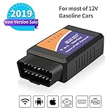 soyond Car OBD2 WiFi Scanner, OBD OBD2 CAN Code Reader Adapter Car Wireless OBDII Diagnostic Scan Tool with Check Engine Light for Android&iOS