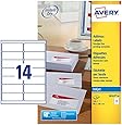 Avery Self Adhesive Address Mailing Labels, Inkjet Printers, 21 Labels ...