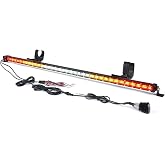 Xprite 36 Inch LED Chase Light Bar, 1.0" Ultra-Thin w/Brake Reverse Signal | Fit 1.75-2" Roll Cage for Off-Road UTV Polaris RZR XP Yamaha Can-Am Maverick X3 Side by Side -RYWWYR