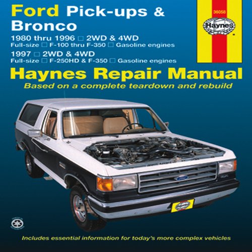 Download Ford Pick-up & Bronco 1980-1996. Repair Manual 1997 2WD&4WD F-250HD&F-350 (Hayne's Automotive Repair Manual) (Haynes Repair Manual) Download Ford Pick-up & Bronco 1980-1996. Repair Manual 1997 2WD&4WD F-250HD&F-350 (Hayne's Automotive Repair Manual) (Haynes Repair Manual)