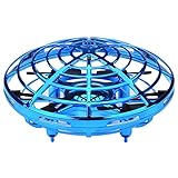 Mini Drones for Kids UFO Drone with Led Light Hands Free Hover Drone Automatic Sensing Obstacle Drone for Children Kids Adults Kid and Boy Toys (1)