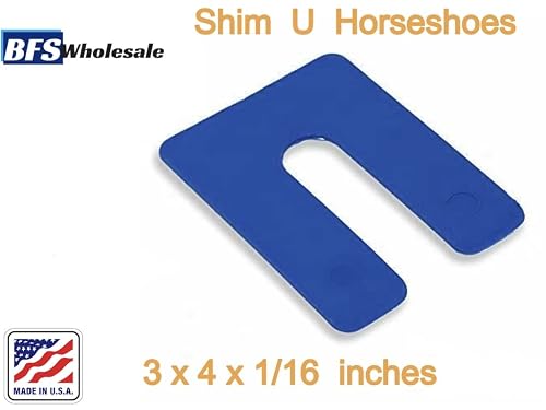 Window Shims 90-Piece Stack Shim Combo Set - Color Coded Plastic ...