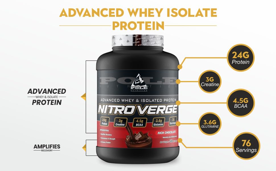 Pole Nutrition Nitro Verge (Advanced Whey and Isolate Protein)