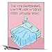 NobleWorks - 1 Big Humorous Anniversary Greeting Card 8.5 x 11 Inch w/Envelope (1 Pack) Couple, Husband, Wife, Parent Congratulations Notecard - Jumbo Sleep Number Bed Anniversary Card J9678