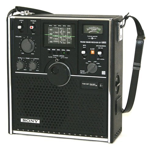 SONY ICF-5800 取扱説明書・レビュー記事 - トリセツ