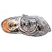 Brock Replacement Set Driver and Passenger Halogen Headlights Compatible with 2005-2007 Town & Country Van with 119