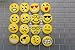 colorboy Funny Emoticon Soft Silicone Tennis Dampeners Tennis Shock Absorber (Pack of 16) Emoji Easy Use Tennis dampeners for All Tennis Player …