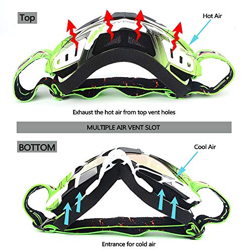 Polarized Sport Motorcycle Motocross Goggles ATV Racing Goggles Dirt