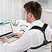 Oxyland Back Posture Corrector Clavicle Support Brace Adjustable Strap Improve Bad Posture,Shoulder Alignment,Upper Back Pain Relief for Men and Women (Back Posture)