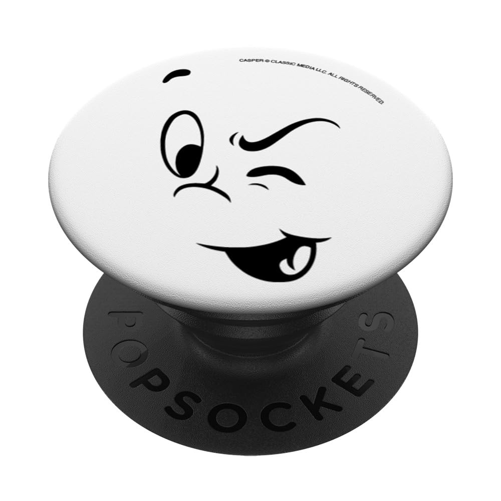 Casper the Friendly Ghost Halloween Big Face Costume PopSockets Swappable PopGrip