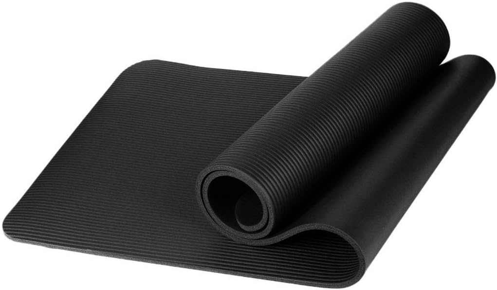 UOFit Durable Portable Solid Non-Slip Soft Fitness Yoga Mat Exercise Mat