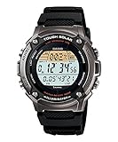 Casio Men's WS200H-1AV Black Resin Quartz Watch with Digital Dial