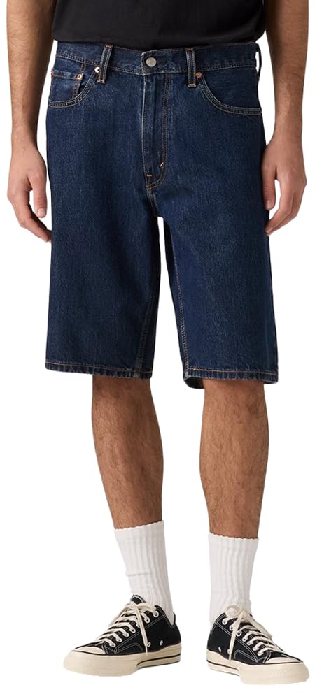 Levi's Men's 569 Loose Straight Denim Shorts, (New) Active Run (Non-Stretch), 56 Image