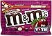M&M’s Chocolate Candy (2 Pack) Flavor Vote Crunchy Raspberry Sharing Size, 8 Ounce Bags