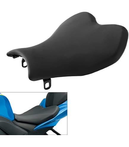 Suzuki GSXR600 GSXR750 Rear Passenger Seat - Black Pillion Seat For 2011-2025 Models 7 thumbnail image