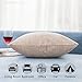 Kevin Textile Decor Lined Linen Pillow Cover Burlap Square Throw Cushion Covers Case Euro Pillow Case Sham for Couch, 26