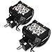 Senlips CREE LED Lights (2 Pack) - 18W 1800LM Spotlight Bar Great for Off-Road Jeeps, SUVs, Boats and More - 6000K White Light Color Temperature, Waterproof