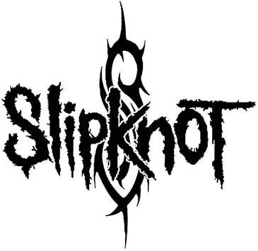 Amazon Com Dan S Decals Slipknot Logo Decal Sticker H 6 By L 6 5