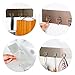 Adhesive Wall Hooks Nail Free No Scratch Reusable Heavy Duty Wall Hooks For Kitchen Bathroom Door Ceiling Hanger, With 3 Hooks.