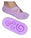 Lupo Women's Essential No Slip Crossover Yoga Pilates Barre Socks