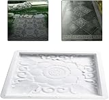 Wedhapy Square Garden Paving Mould Concrete Stepping Stone Path Maker 40cm view 8