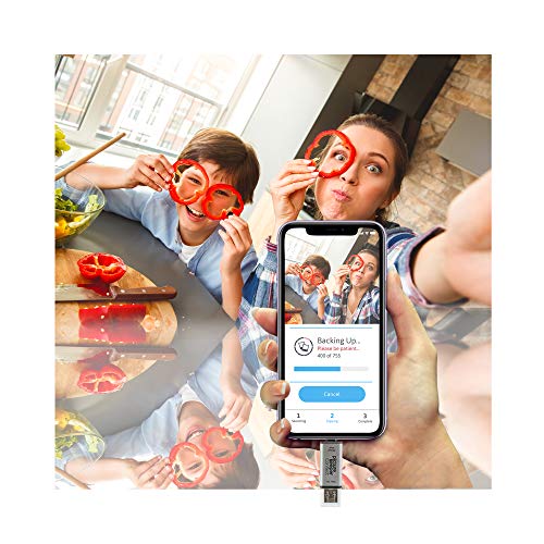 Picture Keeper USB-Flash-Laufwerk für Apple, Android- und PC-Geräte, 256 GB USB-Stick – Bild 3