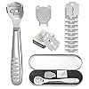zukabmw-Pedicure-Callus-Shaver-Foot-File-Care-Hard-Skin-Remover-Callus-Shaver-Sets-with-Case-Foot-File-Heads-10-Replacement-Blade-for-Hand-Feet zukabmw Pedicure Callus Shaver Foot File Care Hard Skin Remover Callus Shaver Sets with Case, Foot File Heads & 10…