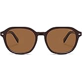 SOJOS Trendy Square Polarized Sunglasses for Women Men, Retro Vintage UV Protection Womens Mens Sun Glasses SJ2624