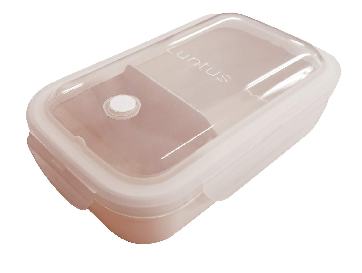 アスベル 弁当箱 ランタス WTL-T500 500ml ピンク 冷凍可 幅17.8ｃｍ×奥行10.8ｃｍ×高さ6.3ｃｍ 抗菌 1段商品画像