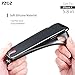 PZOZ iPhone X Case, Slim Silicone Lanyard Case Cover Holder Long Hanging Neck Wrist Strap Outdoors Travel Necklace for iPhone X (Black)