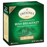 Twinings Irish Breakfast Black Bagged Tea, 100 Count