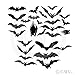 Halloween Bats set of 28 vinyl lettering decal home decor wall art sticker