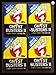 Retro Ghostbusters 1989 Trading Cards (4) Wax Pack Lot Topps Movie Stickers and Cards Non-sport