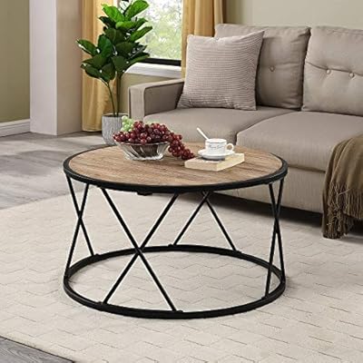 FirsTime & Co.® Bristol Reversible Coffee Table, American Crafted, Aged Black, 31.5 x 31.5 x 18 , 51tlp4oYj6L
