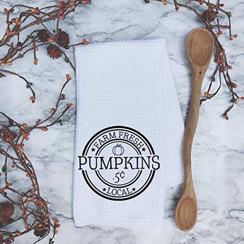 Amazon.com: Farm Fresh Pumpkins Farmhouse Halloween ...