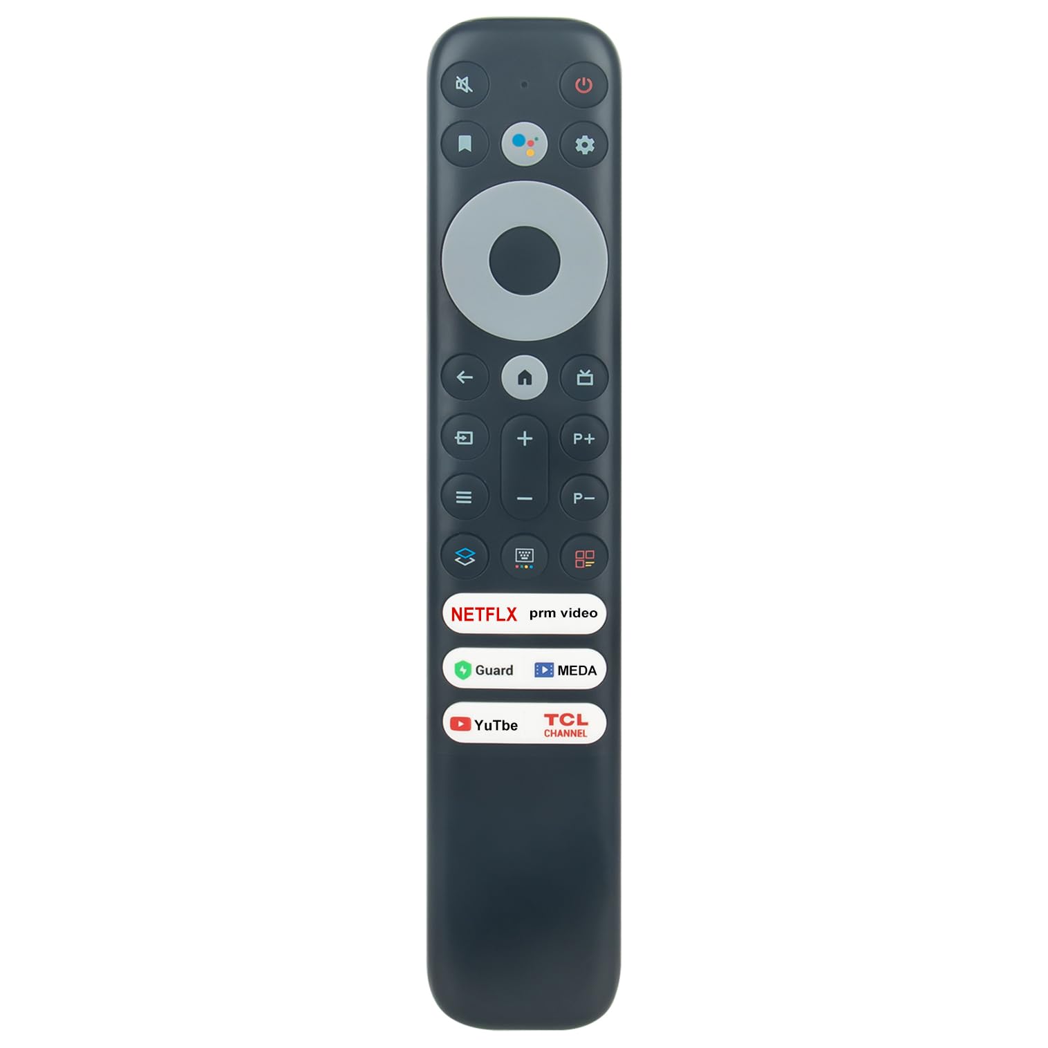 AULCMEET Replacement Voice Remote ARC902V FMRH Fit for TCL TV 4K HDR con Gccgle TV 75C835 65C835 55C835 75C635 65C635 55C635 50C635 43C635 85P735 75P735 65P735 55P735 50P735 43P735 75C935 65C935