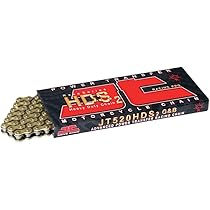 Amazon.com: JT Sprockets (JTC520HDSGB120SL) Gold/Black 120