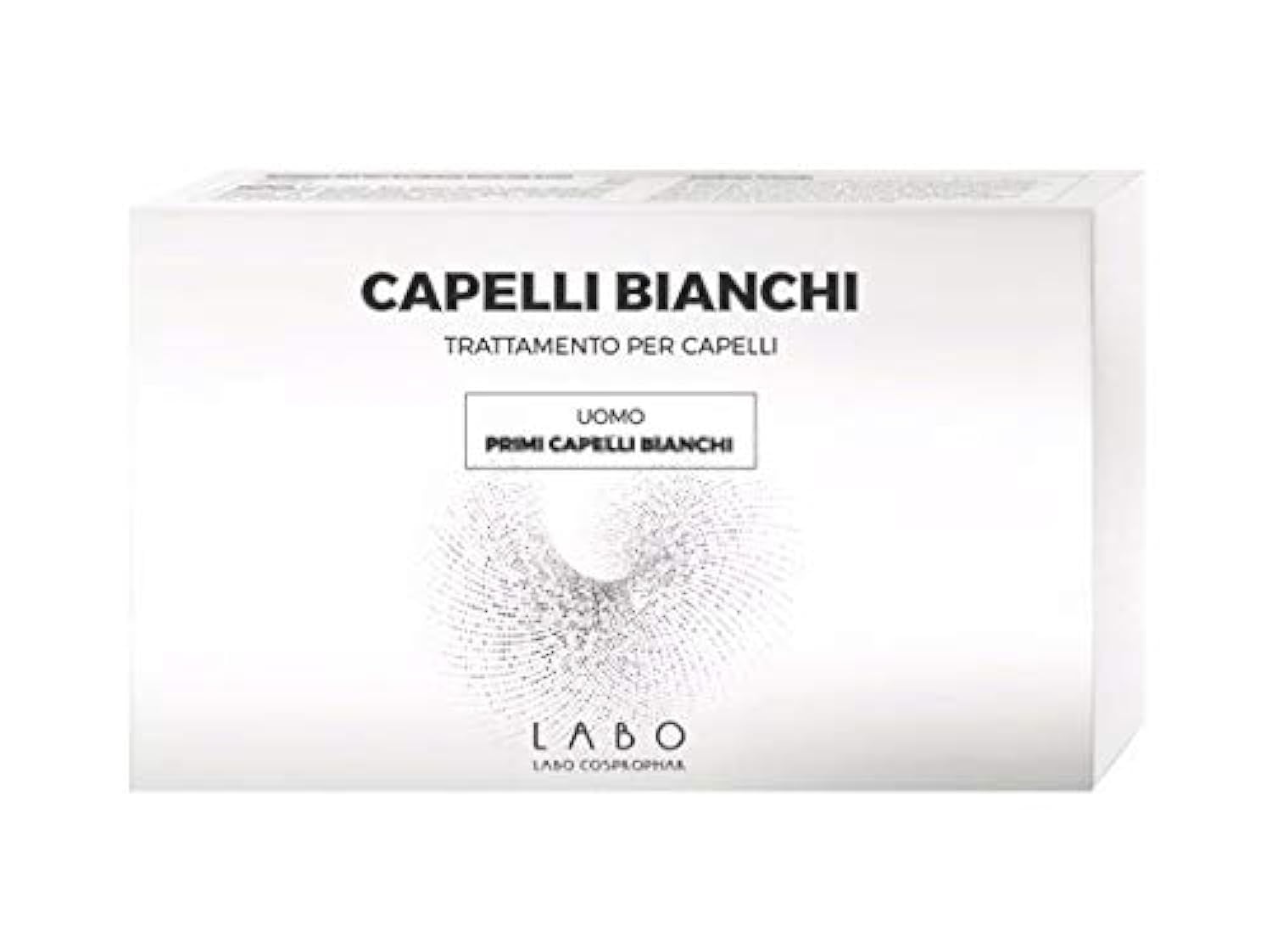 LABO WHITE HAIR First White Hair MAN Melanin Capillary Hair 20 Ampoules