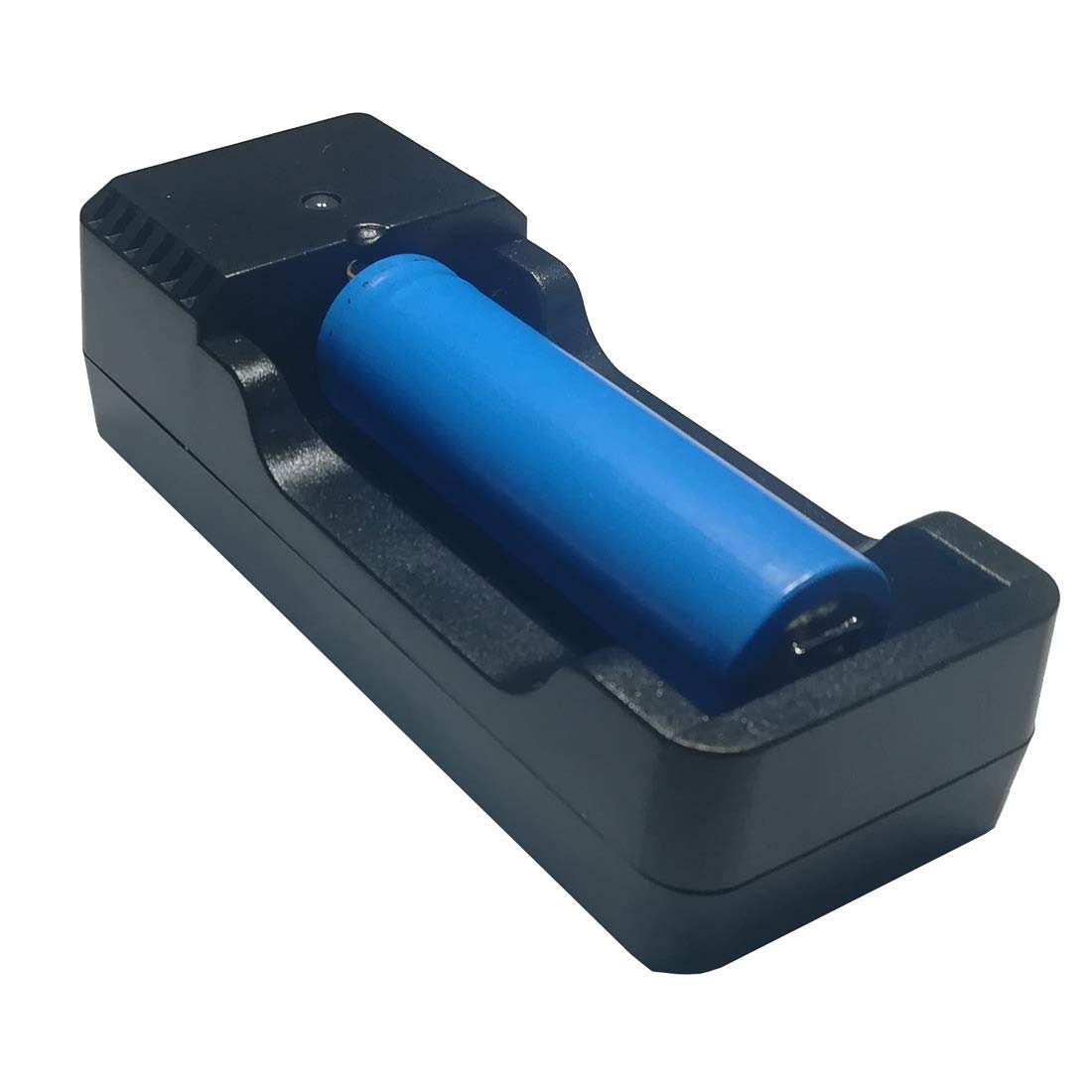 Universal 18650 Charger Compatible With Rechargeable Li-Ion Battery 3.6V /3.7V 26650 16340 14500 18500 18350 4.2v Charger With USB For LED Flashlight Camping Diving Light (1 Pack)