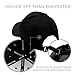 Pro Golf Hat for Men and Women - Adjustable Sports Cap for Running Tennis Baseball - 100% Breathable Cotton