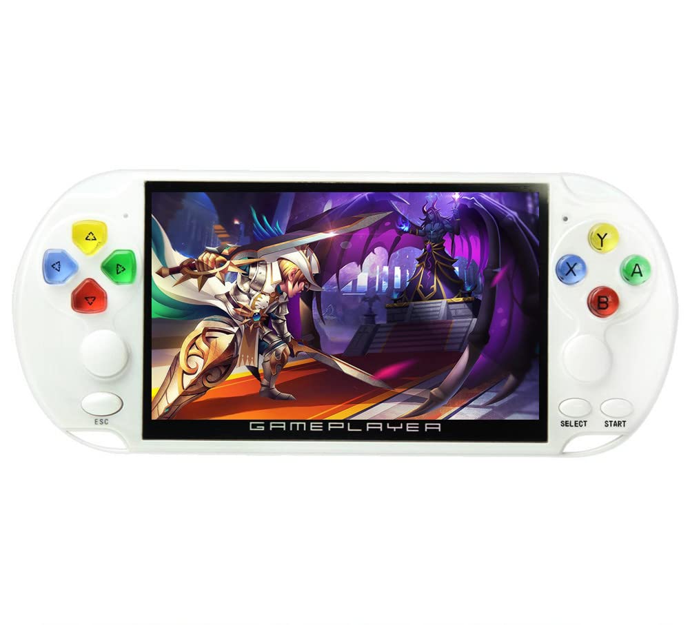 CZT-Consola-de-Videojuegos-multifuncion-de-51-Pulgadas-Botones-de-Cristal-de-Color-Juegos-8000-incorporados-Bateria-de