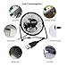 BTOOP 4 Inch Mini USB Desk Fan - Small - Black