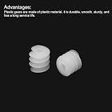 sourcing map 40Pcs Plastic Worm Gears Module 0.5 White for RC Car DIY Robot view 4
